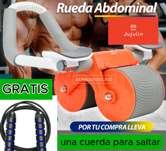 RODILLO ABDOMINAL CON UNA CUERDA PROFESIONAL DE REGALO