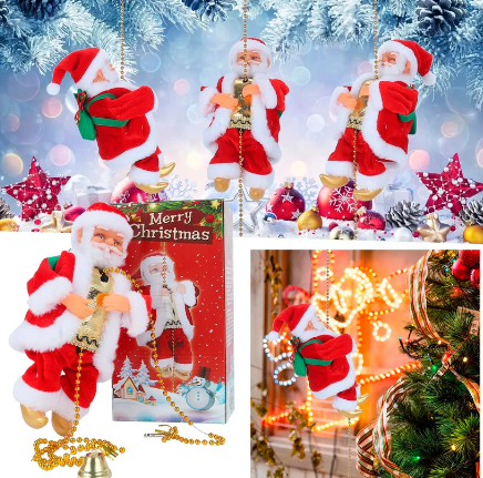 PAPA NOEL ESCALADOR (pack x2)